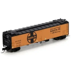 Trains|Athearn 23960 N Santa Fe 50' Ice Reefer S&T/S&T/Large Logo #37322 - Model Train Junction: Quality Parts and Art Supplies