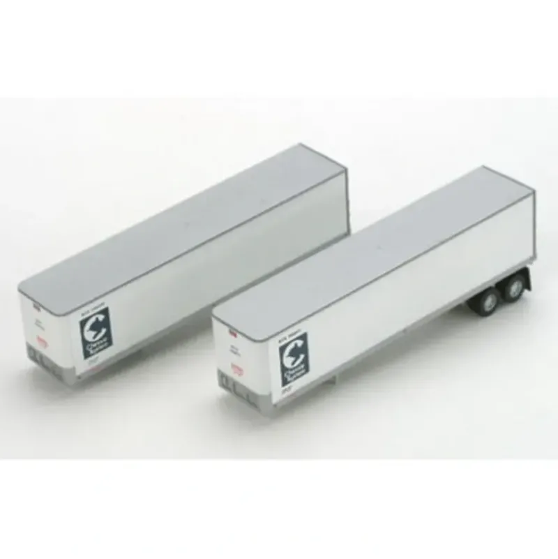 Trains|Athearn 14204 N Scale Chessie 40' Fruehauf Smooth Trailers #2 (Set of 2) - Model Train Junction: Quality Parts and Art Supplies