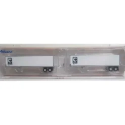 Trains|Athearn 14203 N Scale Chessie 40' Fruehauf Smooth Trailers #1 (Set of 2) - Model Train Junction: Quality Parts and Art Supplies