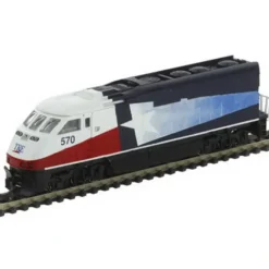 Trains|Athearn 10021 N Scale Dallas-TRE F59PHI Diesel Locomotive #570 - Model Train Junction: Quality Parts and Art Supplies