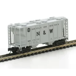 Trains|Athearn 12014 N Scale Norfolk and Western PS-2 2600 Covered Hopper #170731 - Model Train Junction: Quality Parts and Art Supplies