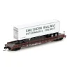 Trains|Athearn 17335 N Southern 53' GSC TOFC Flat with 40' Trailer #51001 - Model Train Junction: Quality Parts and Art Supplies
