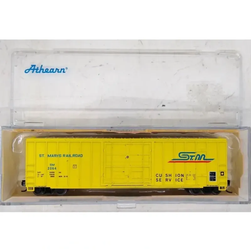 Trains|Athearn 11421 N St Mary's 50' FMC Plug Door Boxcar #2064 - Model Train Junction: Quality Parts and Art Supplies