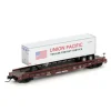 Trains|Athearn 17341 N Union Pacific 53' GSC TOFC Flat with 40' Trailer #53471 - Model Train Junction: Quality Parts and Art Supplies