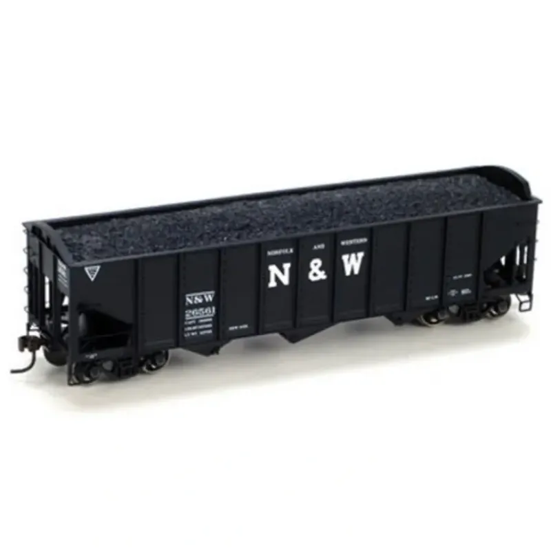 Trains|Athearn 76389 N&W 40' 3-Bay Ribbed Hopper w/Load #1951 - Model Train Junction: Quality Parts and Art Supplies
