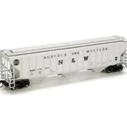 Trains|Athearn 72359 N&W 54' PS Covered Hopper #176167 - Model Train Junction: Quality Parts and Art Supplies
