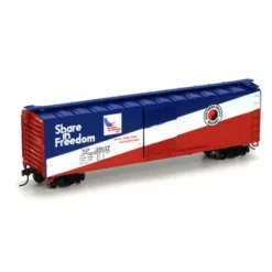 Trains|Athearn 76087 Northern Pacific 50" Single Door Boxcar Savings Bond #31617 - Model Train Junction: Quality Parts and Art Supplies