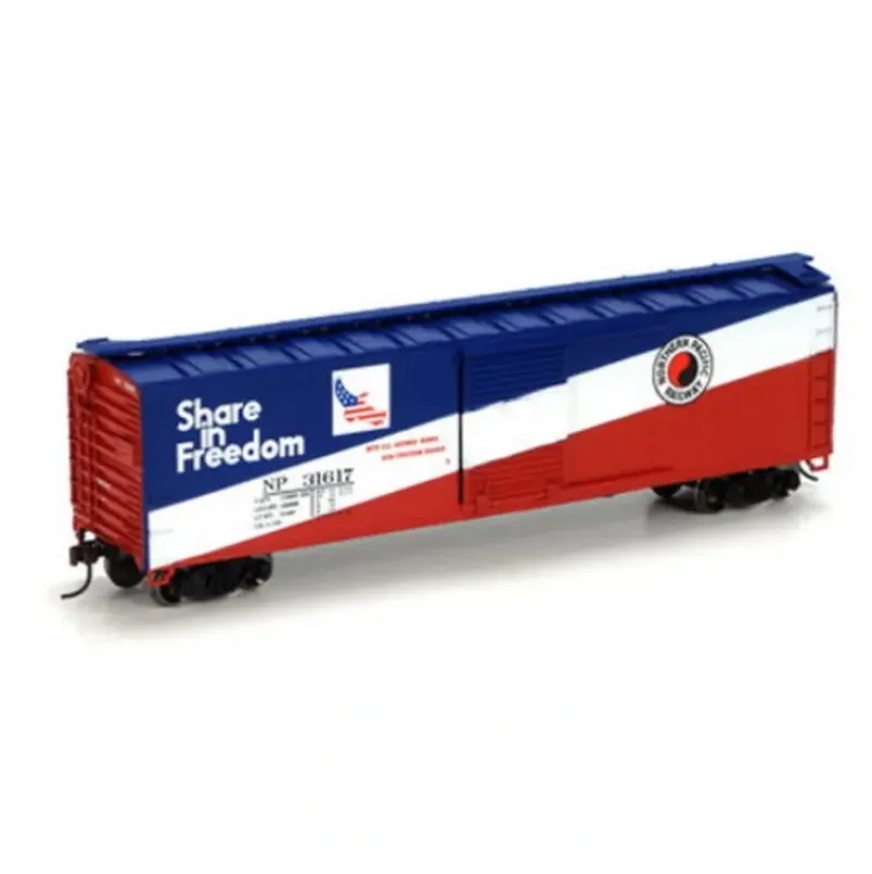 Trains|Athearn 76087 Northern Pacific 50" Single Door Boxcar Savings Bond #31617 - Model Train Junction: Quality Parts and Art Supplies