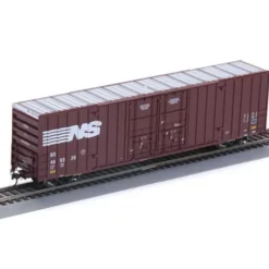 Trains|Athearn 96257 NS 60' Double Door Hi-Cube Boxcar #1 - Model Train Junction: Quality Parts and Art Supplies