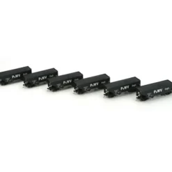 Trains|Athearn 72662 P&WV 34' Offset Hopper Set w/Coal Loads (6 Cars) - Model Train Junction: Quality Parts and Art Supplies