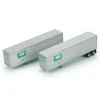 Trains|Athearn 73270 Penn Central PC 40' Fruehauf Z-Van Trailers #2 (Set of 2) - Model Train Junction: Quality Parts and Art Supplies