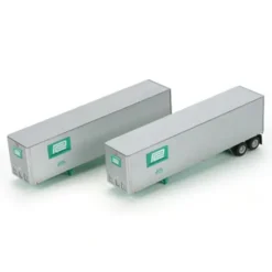 Trains|Athearn 73270 Penn Central PC 40' Fruehauf Z-Van Trailers #2 (Set of 2) - Model Train Junction: Quality Parts and Art Supplies