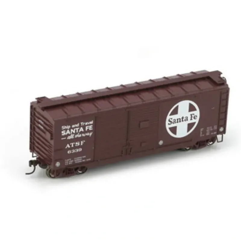 Trains|Athearn 74902 Santa Fe 40' Double Door Boxcar #6339 - Model Train Junction: Quality Parts and Art Supplies