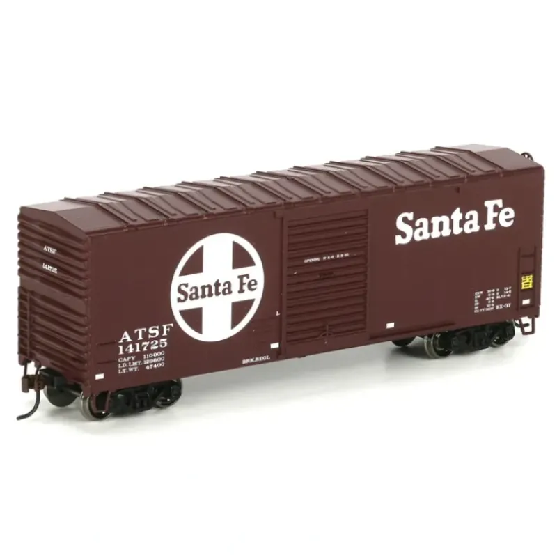 Trains|Athearn 73424 Santa Fe 40' Modernized Boxcar #141725 - Model Train Junction: Quality Parts and Art Supplies
