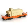 Trains|Athearn 92695 Santa Fe Heavy-Duty Flat with Load #90029 - Model Train Junction: Quality Parts and Art Supplies