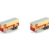 Trains|Athearn 92476 Santa Fe Two 25' Trailers (#F3208 & F3245) - Model Train Junction: Quality Parts and Art Supplies