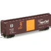 Trains|Athearn 71950 SF #6460 HO RTR 50' Smooth Side Plug Door Box - Model Train Junction: Quality Parts and Art Supplies