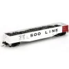 Trains|Athearn 74870 Soo Line 50' Gondola w/Scrap Load #2 - Model Train Junction: Quality Parts and Art Supplies
