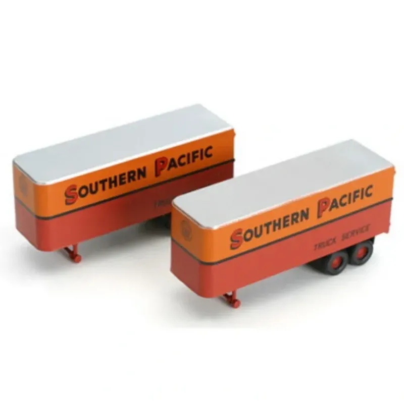 Trains|Athearn 92475 Southern Pacific/Truck Service 25' Trailers 314 & 351 (Set of 2) - Model Train Junction: Quality Parts and Art Supplies