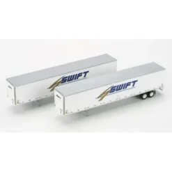 Trains|Athearn 28408 Swift 53'' Wabash Duraplate Trailers - Model Train Junction: Quality Parts and Art Supplies