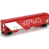 Trains|Athearn 72363 TCAX Farmer's Co-op 54' PS Covered Hopper #60085 - Model Train Junction: Quality Parts and Art Supplies