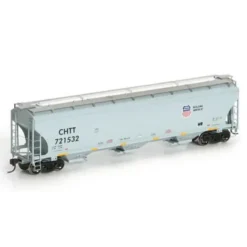Trains|Athearn 89268 UP/CHTT Trinity Covered Hopper #721532 - Model Train Junction: Quality Parts and Art Supplies