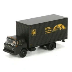 Trains|Athearn 29401 UPS HO RTR Ford C Box Truck - Model Train Junction: Quality Parts and Art Supplies