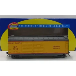 Trains|Athearn 70888 UP/Yellow & Gray 40' Double Door Boxcar #9228 - Model Train Junction: Quality Parts and Art Supplies