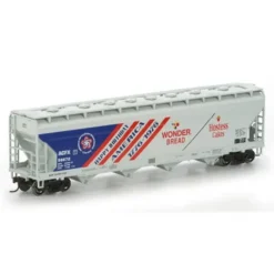 Trains|Athearn 72296 Wonder Bread ACF 4-Bay CF Hopper #56672 - Model Train Junction: Quality Parts and Art Supplies