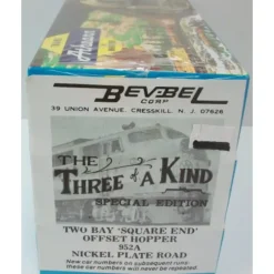 Trains|Athearn 952A HO NKP 2-Bay Offset-Side Hopper Kits (Pack of 3) - Model Train Junction: Quality Parts and Art Supplies