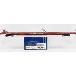 Trains|Athearn G29504 HO 89' F89-F Flat, TT/Red #153257 - Model Train Junction: Quality Parts and Art Supplies