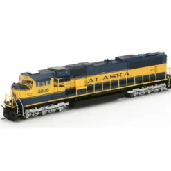 Trains|Athearn G64763 HO Alaska/Spirit of Wasilla SD70MAC Diesel Locomotive #4008 - Model Train Junction: Quality Parts and Art Supplies