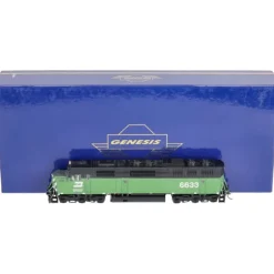 Trains|Athearn G67657 HO Burlington Northern F45 Diesel Locomotive w/DCC & Sound #6633 - Model Train Junction: Quality Parts and Art Supplies