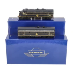 Trains|Athearn G22239 HO Erie Lackawanna F7A/F7B Diesel Locomotive #7131, #7122 - Model Train Junction: Quality Parts and Art Supplies