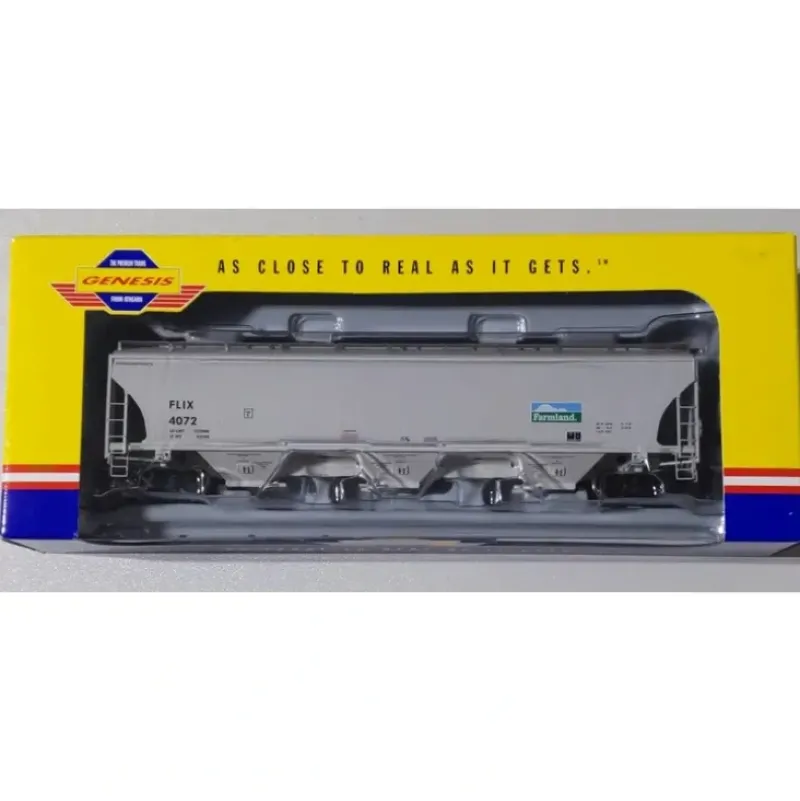 Trains|Athearn G4266 HO Farmland Industries Trinity 5161 Cu.Ft. Covered Hopper #4072 - Model Train Junction: Quality Parts and Art Supplies