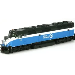 Trains|Athearn G67572 HO Great Northern/Sky Blue F45 Diesel Locomotive #432 - Model Train Junction: Quality Parts and Art Supplies