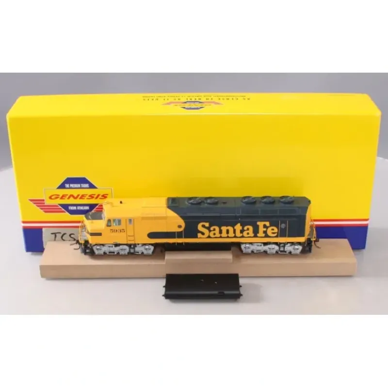 Trains|Athearn G67634 HO Santa Fe/Warbonnet F45 Diesel Locomotive w/DCC & Sound #5935 - Model Train Junction: Quality Parts and Art Supplies
