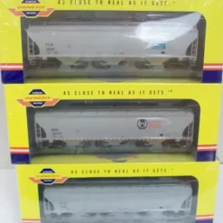 Trains|Athearn G42999 HO Trinity Hoppers 3 Pack Assortment - Model Train Junction: Quality Parts and Art Supplies