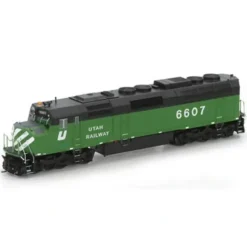 Trains|Athearn G67648 HO Utah Railroad F45 Diesel Locomotive w/DCC & Sound #6607 - Model Train Junction: Quality Parts and Art Supplies