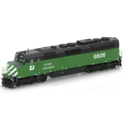 Trains|Athearn G67647 HO Utah Railroad F45 Diesel Locomotive w/DCC & Sound #6606 - Model Train Junction: Quality Parts and Art Supplies