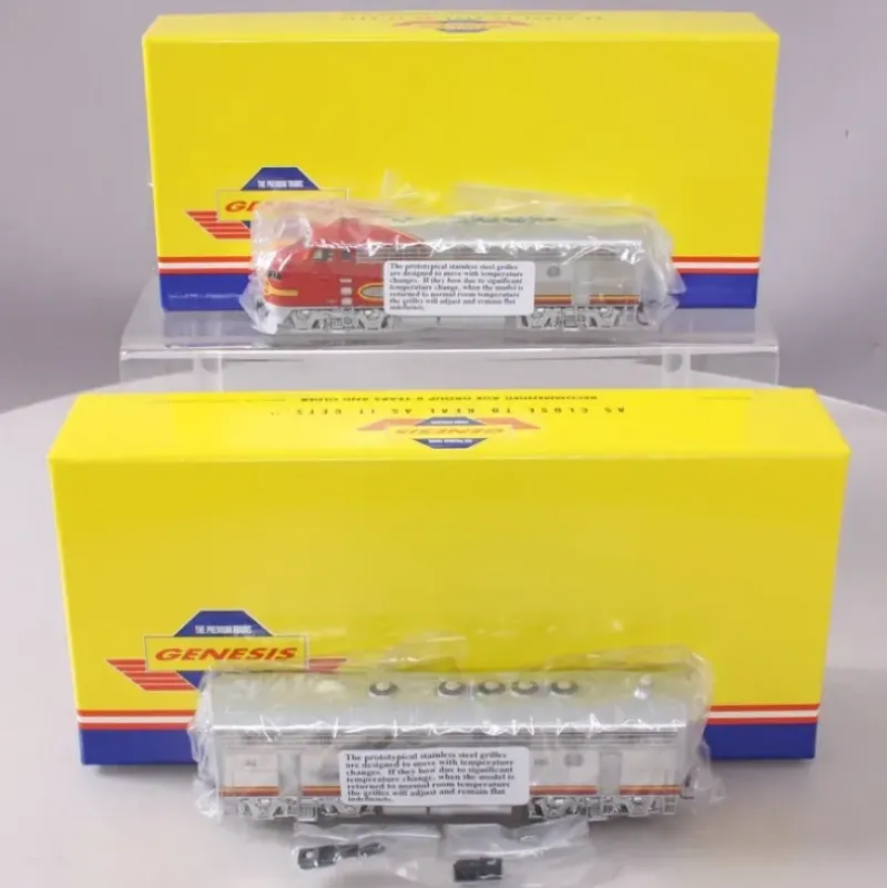 Trains|Athearn G1500A HO Scale Santa Fe F-7A & F-7B Diesel Locomotive Set LN/Box - Model Train Junction: Quality Parts and Art Supplies