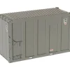 Trains|Atlas 20000379 20' High-Cube MSW Containers Gray (Set of 4) - Model Train Junction: Quality Parts and Art Supplies