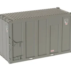 Trains|Atlas 20000379 20' High-Cube MSW Containers Gray (Set of 4) - Model Train Junction: Quality Parts and Art Supplies