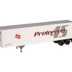 Trains|Atlas 12123 1:87 HO Milwaukee Rd. 45' Pines Trailer #251015 - Model Train Junction: Quality Parts and Art Supplies