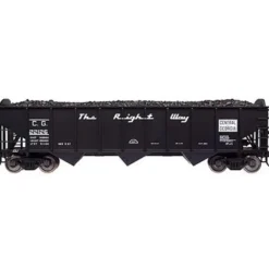 Trains|Atlas 984 2 Rail Central of Georgia 70T 3-Bay Hopper #22126 - Model Train Junction: Quality Parts and Art Supplies