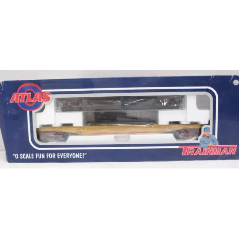 Trains|Atlas 934-1 3 Rail Union Pacific 52'6" Flatcar #53789 - Model Train Junction: Quality Parts and Art Supplies