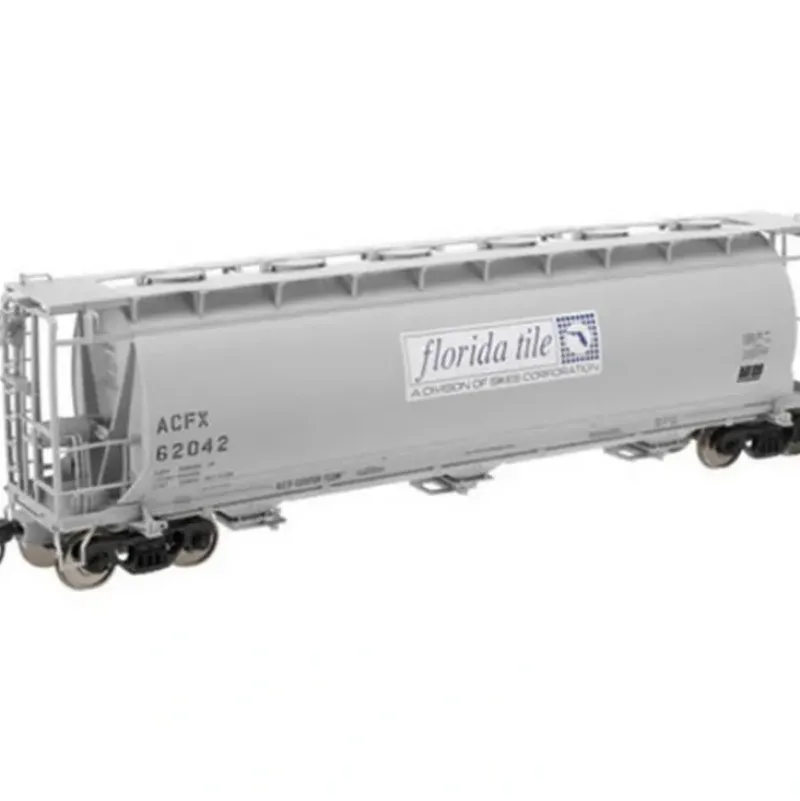 Trains|Atlas 20000549 ACFX 3-Bay Cylindrical Hopper #62042 - Model Train Junction: Quality Parts and Art Supplies