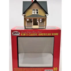 Trains|Atlas 6132 Assembled Kim's Classic American Home - Tan - Model Train Junction: Quality Parts and Art Supplies
