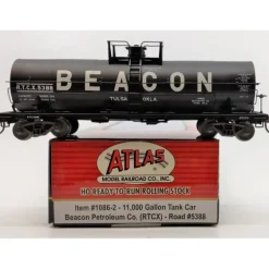 Trains|Atlas 10862 Beacon 11,000 Gallon Tank Car #5388 - Model Train Junction: Quality Parts and Art Supplies