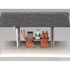 Trains|Atlas 607 Built-Up HO Trackside Station Platform - Model Train Junction: Quality Parts and Art Supplies